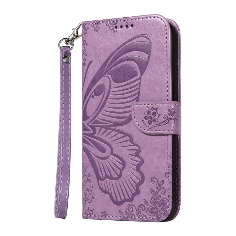 For Xiaomi 17 Swallowtail Butterfly Embossed Leather Phone Case