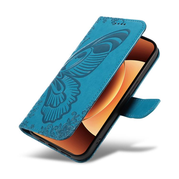 For Xiaomi 17 Pro Max Swallowtail Butterfly Embossed Leather Phone Case