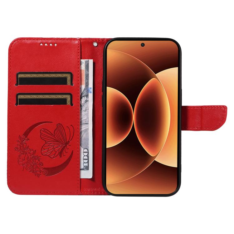 For Xiaomi 17 Pro Max Swallowtail Butterfly Embossed Leather Phone Case