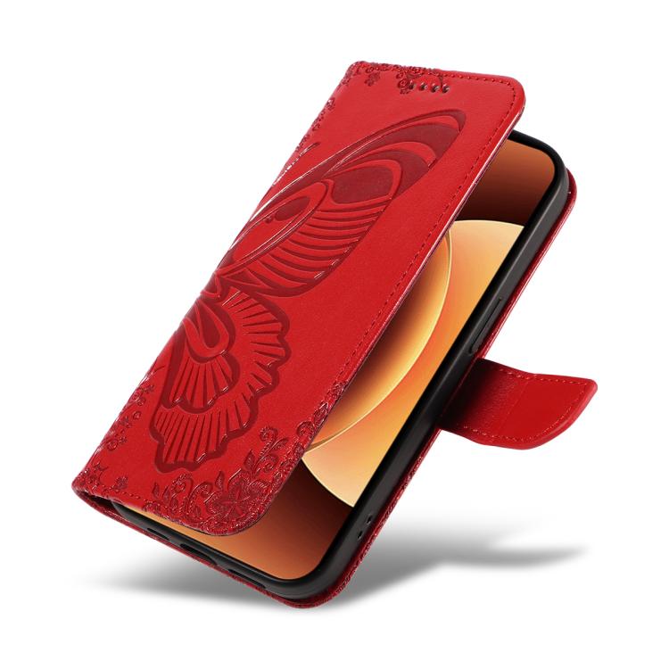 For Xiaomi 17 Pro Max Swallowtail Butterfly Embossed Leather Phone Case