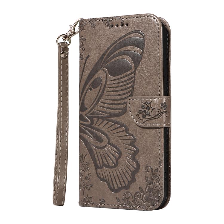 For Xiaomi 17 Pro Max Swallowtail Butterfly Embossed Leather Phone Case