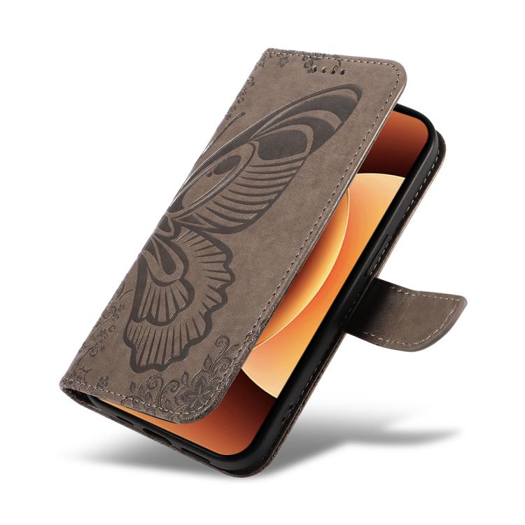 For Xiaomi 17 Pro Max Swallowtail Butterfly Embossed Leather Phone Case