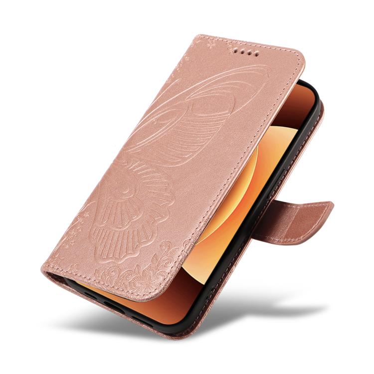 For Xiaomi 17 Pro Max Swallowtail Butterfly Embossed Leather Phone Case