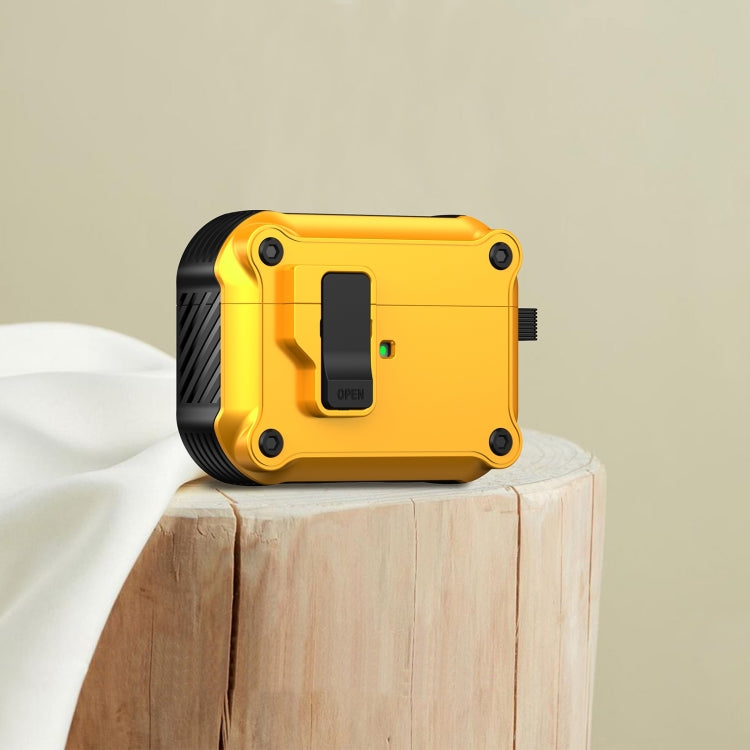 For AirPods 4 Eagle Shockproof Earphone Protective Case with Switch