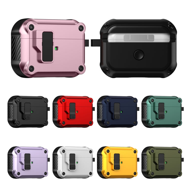 For AirPods 4 Eagle Shockproof Earphone Protective Case with Switch