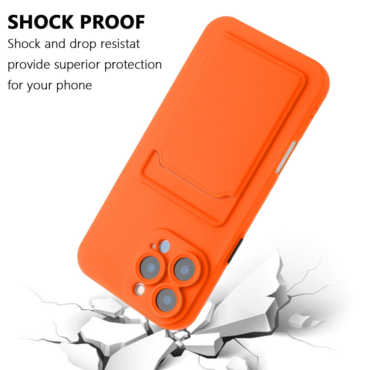 For iPhone 16 Pro Skin Feel Card Contrast Color Button TPU Phone Case