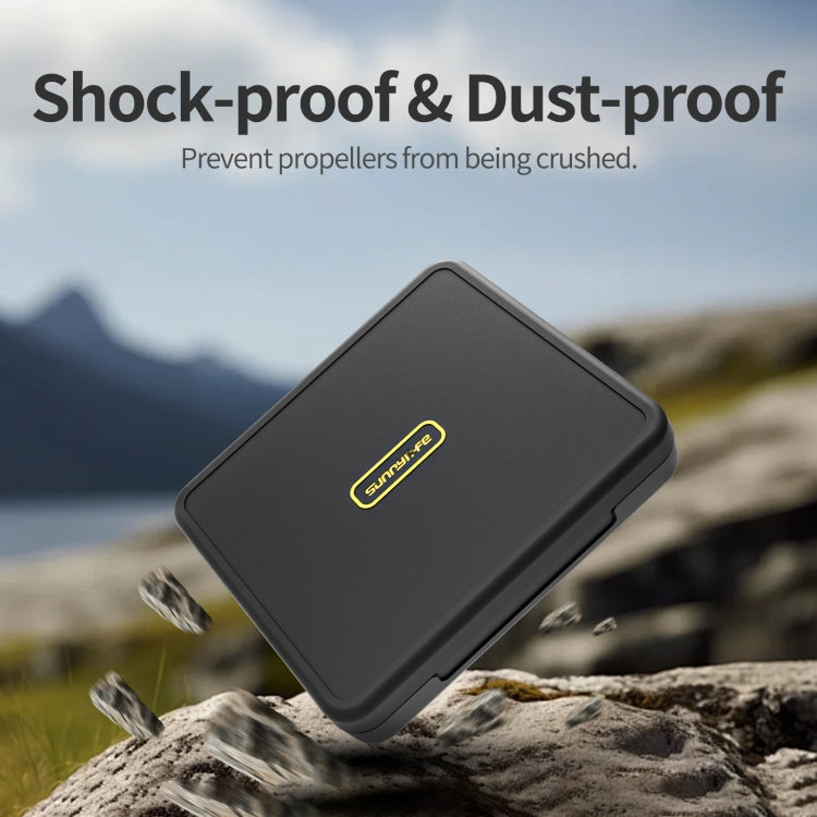 For DJI Neo Sunnylife NEO Propellers Case Storage Mini Travel Case Box - Black