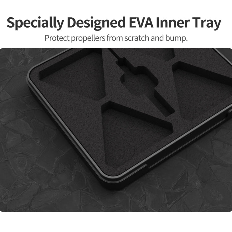 For DJI Neo Sunnylife NEO Propellers Case Storage Mini Travel Case Box - Black