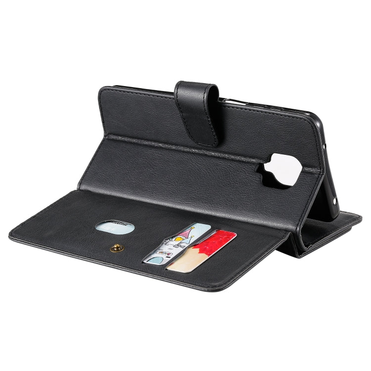 For Xiaomi Redmi Note 9S Multifunctional Magnetic Copper Buckle Horizontal Flip Solid Color Leather Case with 10 Card Slots & Wallet & Holder & Photo Frame