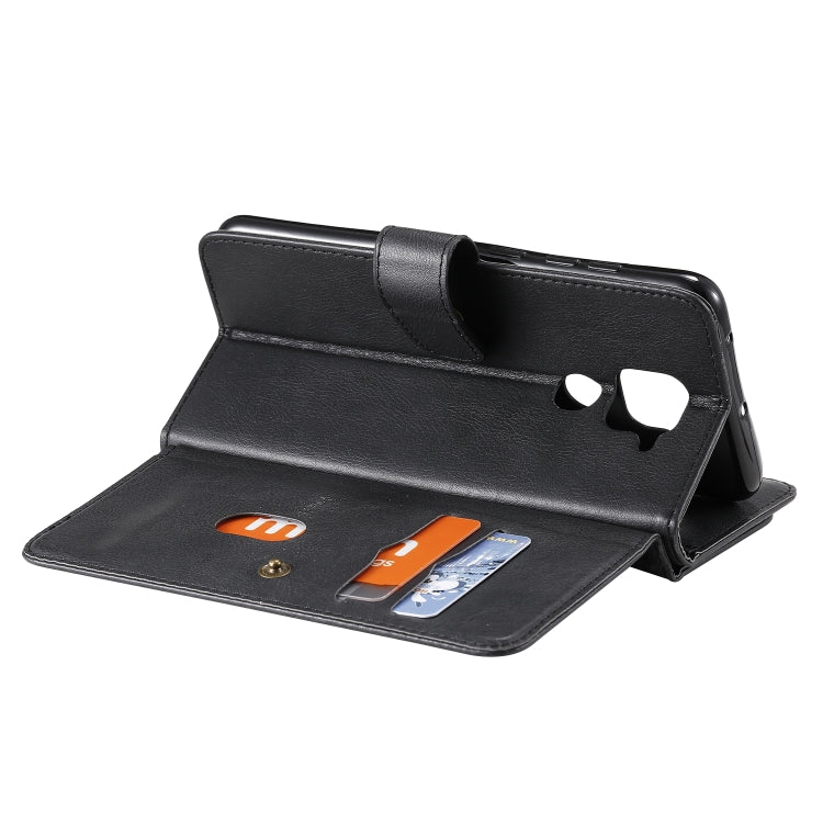 For Xiaomi Redmi Note 9 Multifunctional Magnetic Copper Buckle Horizontal Flip Solid Color Leather Case with 10 Card Slots & Wallet & Holder & Photo Frame