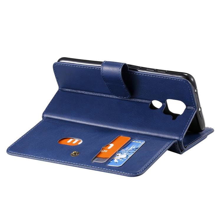 For Xiaomi Redmi Note 9 Multifunctional Magnetic Copper Buckle Horizontal Flip Solid Color Leather Case with 10 Card Slots & Wallet & Holder & Photo Frame