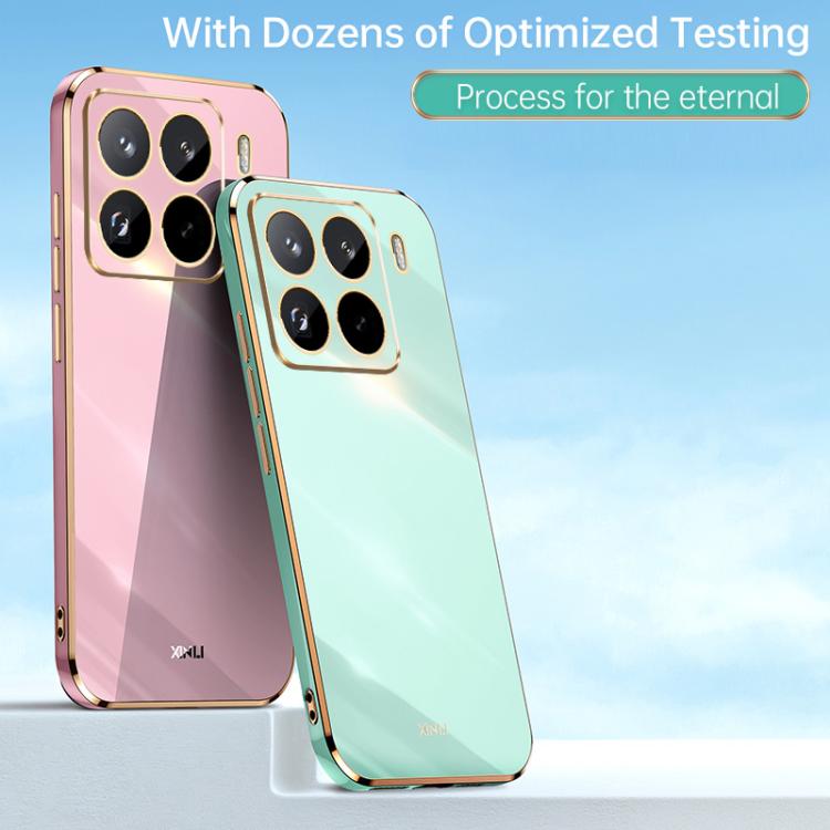 For Xiaomi 15 Pro XINLI Straight Edge 6D Electroplate TPU Phone Case