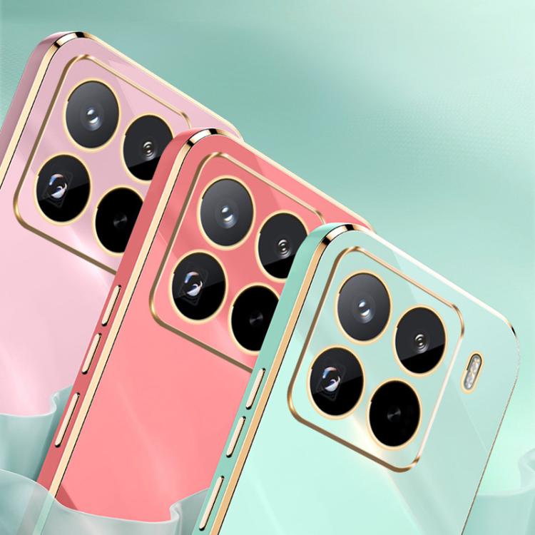 For Xiaomi 15 Pro XINLI Straight Edge 6D Electroplate TPU Phone Case