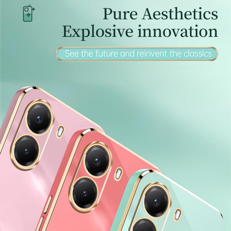 For Xiaomi Poco X7 Pro 5G XINLI Straight Edge 6D Electroplate TPU Phone Case