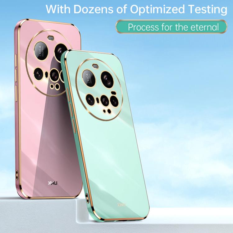 For Xiaomi 15 Ultra XINLI Straight Edge 6D Electroplate TPU Phone Case
