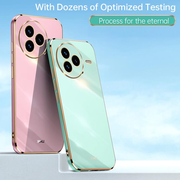 For Xiaomi Civi 5 Pro XINLI Straight Edge 6D Electroplate TPU Phone Case