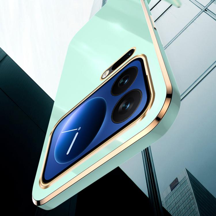 For Xiaomi 17 Pro XINLI Straight Edge 6D Electroplate TPU Phone Case