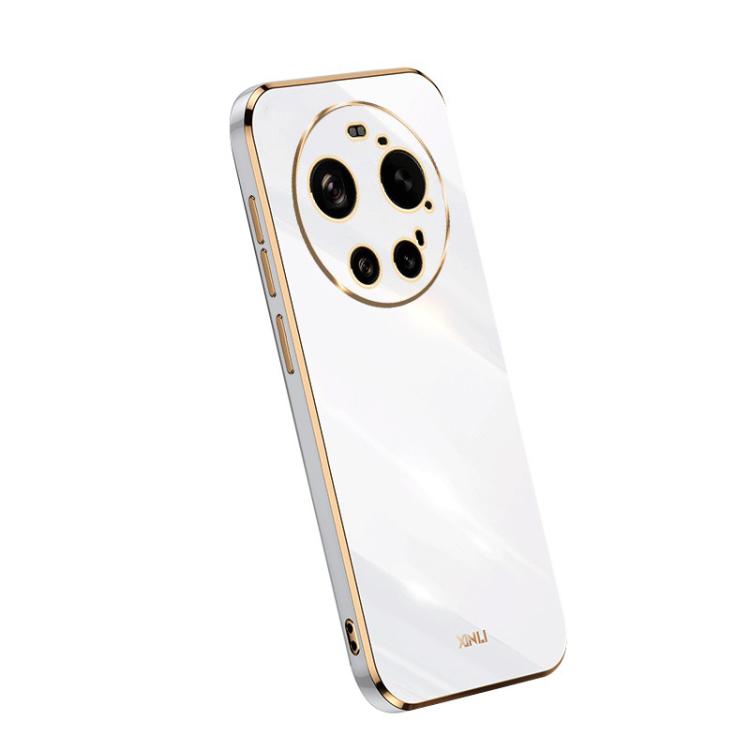 For Xiaomi 17 Ultra XINLI Straight Edge 6D Electroplate TPU Phone Case