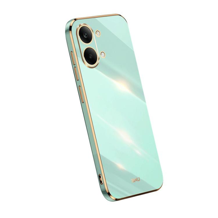 For Xiaomi Poco X8 Pro Max 5G XINLI Straight Edge 6D Electroplate TPU Phone Case