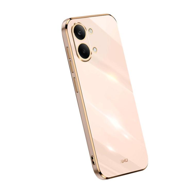 For Xiaomi Poco X8 Pro Max 5G XINLI Straight Edge 6D Electroplate TPU Phone Case