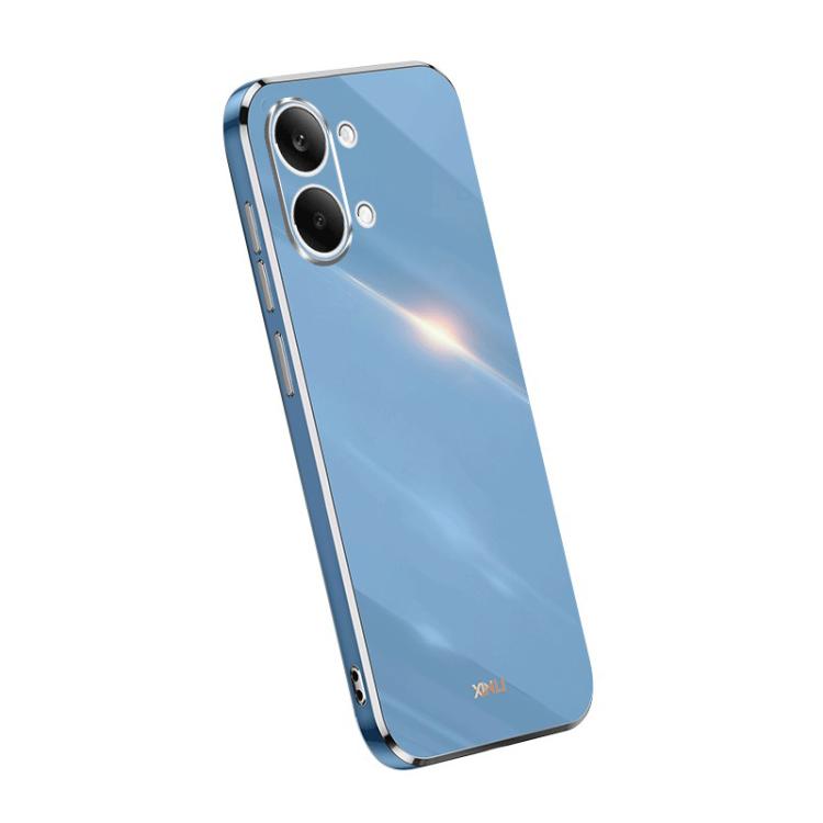 For Xiaomi Poco X8 Pro Max 5G XINLI Straight Edge 6D Electroplate TPU Phone Case
