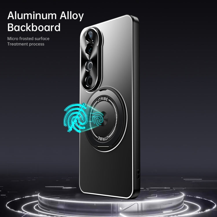 For vivo S19 Rotating Holder Frosted Metal Phone Case