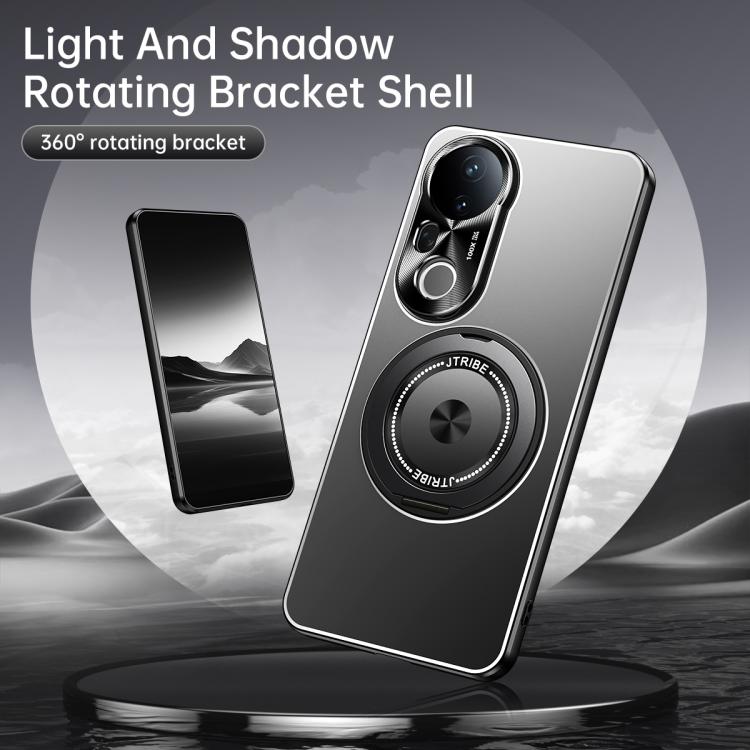 For vivo S20 Pro Rotating Holder Frosted Metal Phone Case