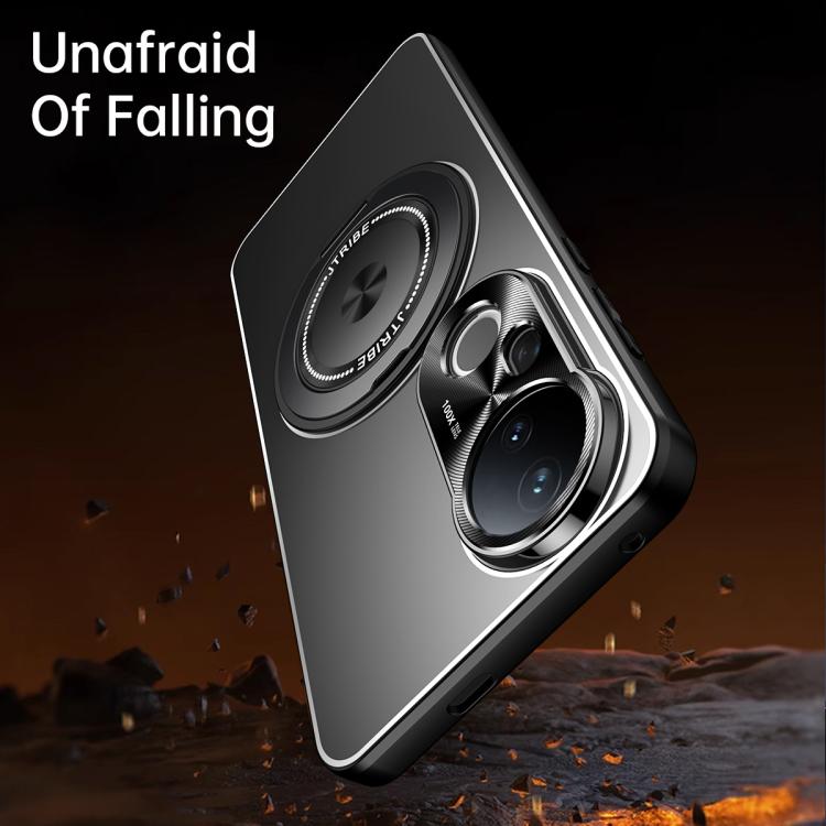 For vivo S20 Pro Rotating Holder Frosted Metal Phone Case