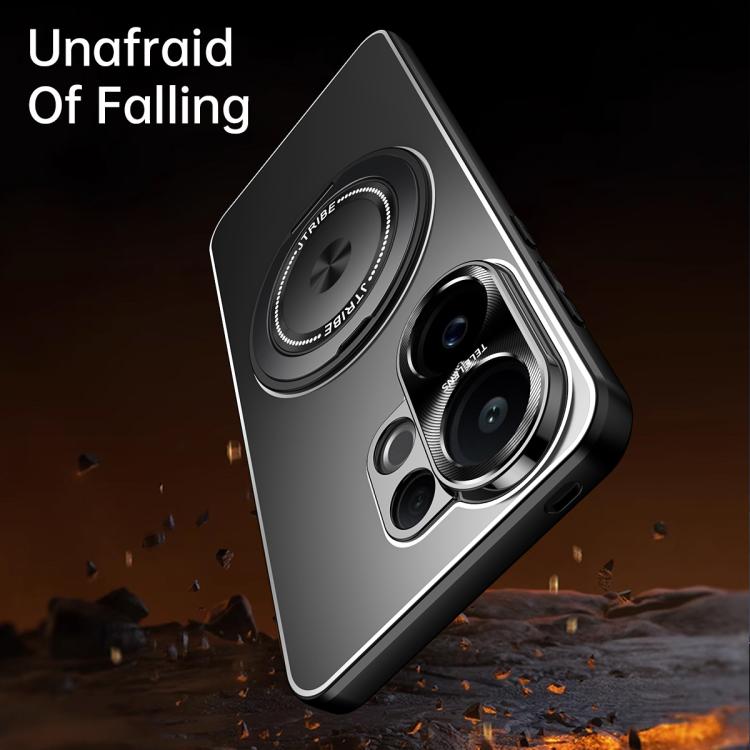 For vivo S30 Pro mini Rotating Holder Frosted Metal Phone Case
