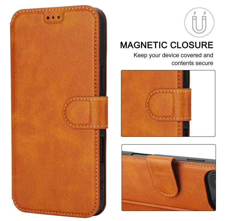 For iPhone 16 Pro Max Shockproof PU + TPU Leather Phone Case