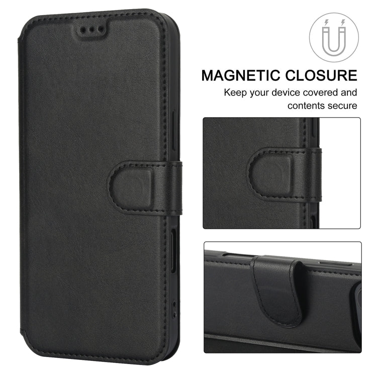 For iPhone 16 Pro Shockproof PU + TPU Leather Phone Case