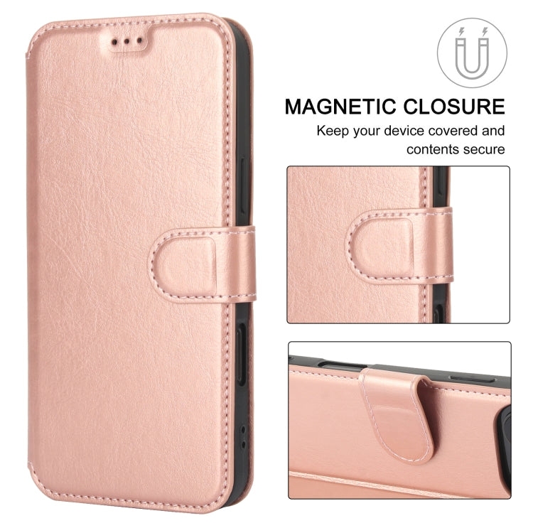 For iPhone 16 Pro Shockproof PU + TPU Leather Phone Case