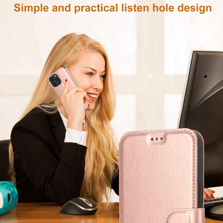 For iPhone 16 Pro Shockproof PU + TPU Leather Phone Case