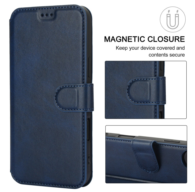 For iPhone 16 Plus Shockproof PU + TPU Leather Phone Case