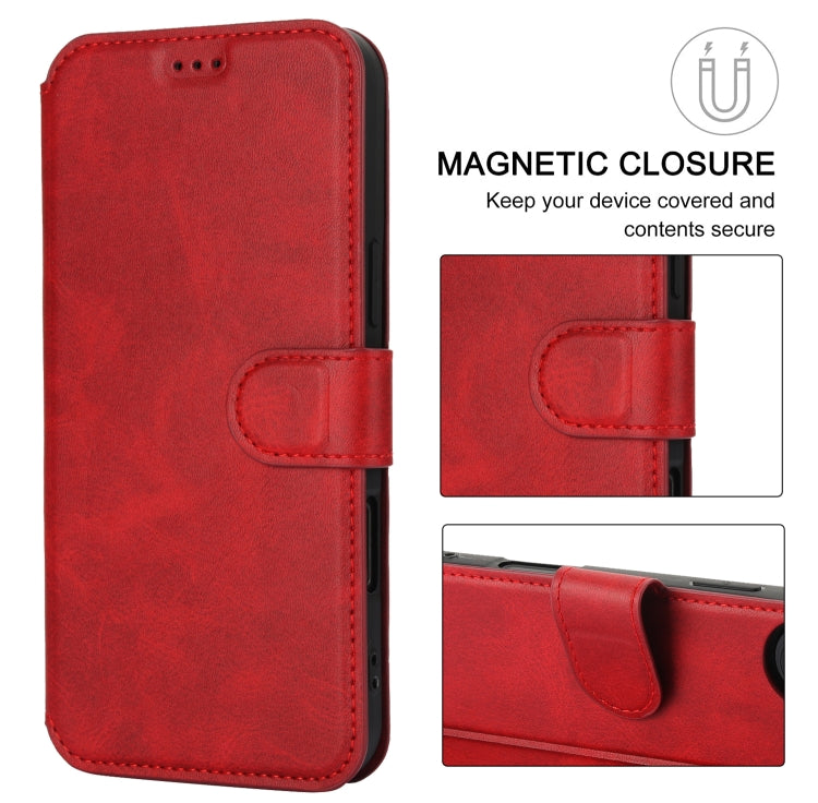 For iPhone 16 Shockproof PU + TPU Leather Phone Case