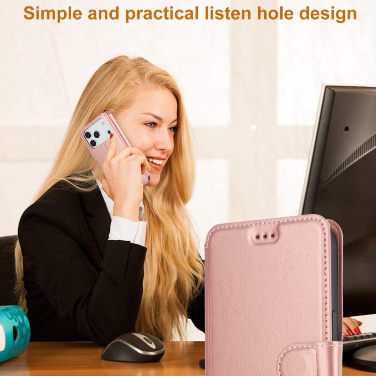 For iPhone 17 Pro Max Shockproof PU + TPU Leather Phone Case