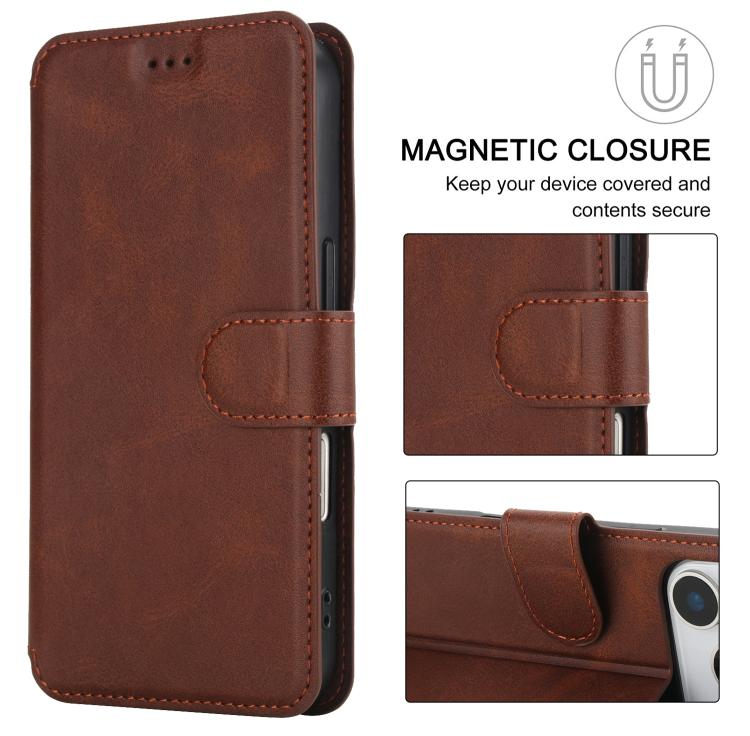 For iPhone 17 Pro Max Shockproof PU + TPU Leather Phone Case
