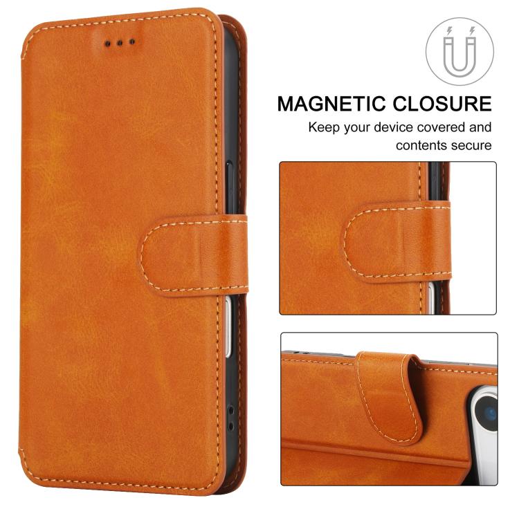 For iPhone 17 Pro Shockproof PU + TPU Leather Phone Case