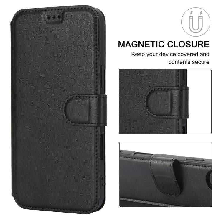For iPhone 17 Shockproof PU + TPU Leather Phone Case