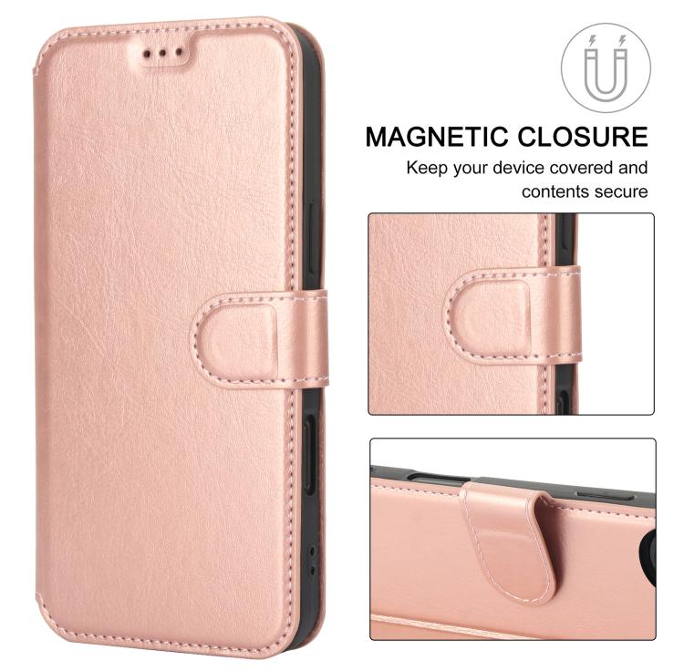 For iPhone 17 Shockproof PU + TPU Leather Phone Case