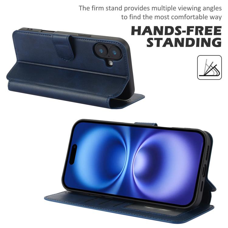 For iPhone 17 Shockproof PU + TPU Leather Phone Case