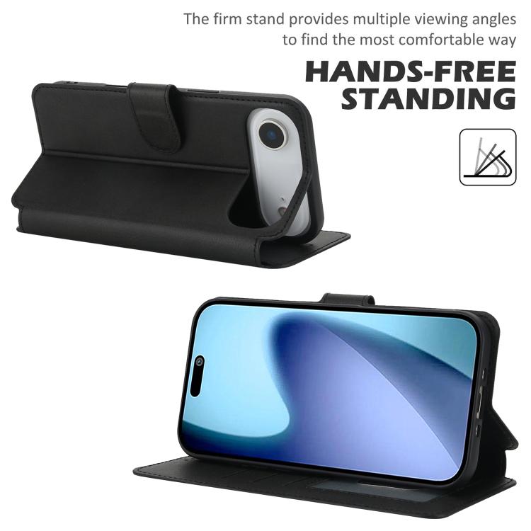 For iPhone Air Shockproof PU + TPU Leather Phone Case