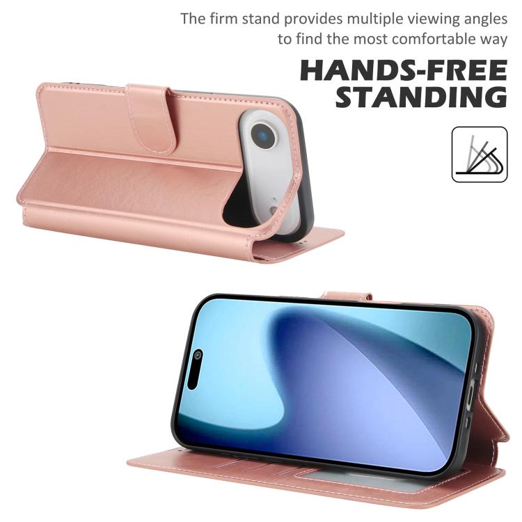For iPhone Air Shockproof PU + TPU Leather Phone Case