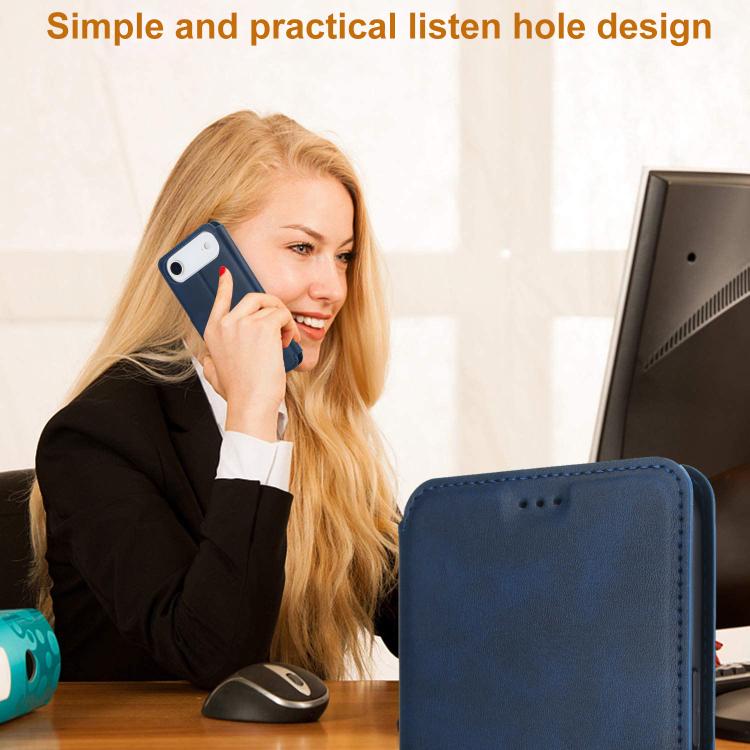 For iPhone Air Shockproof PU + TPU Leather Phone Case
