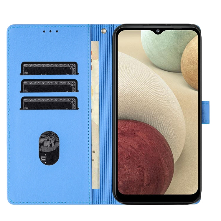 For Samsung Galaxy A13 4G / 5G Cartoon Elephant Embossed Leather Phone Case