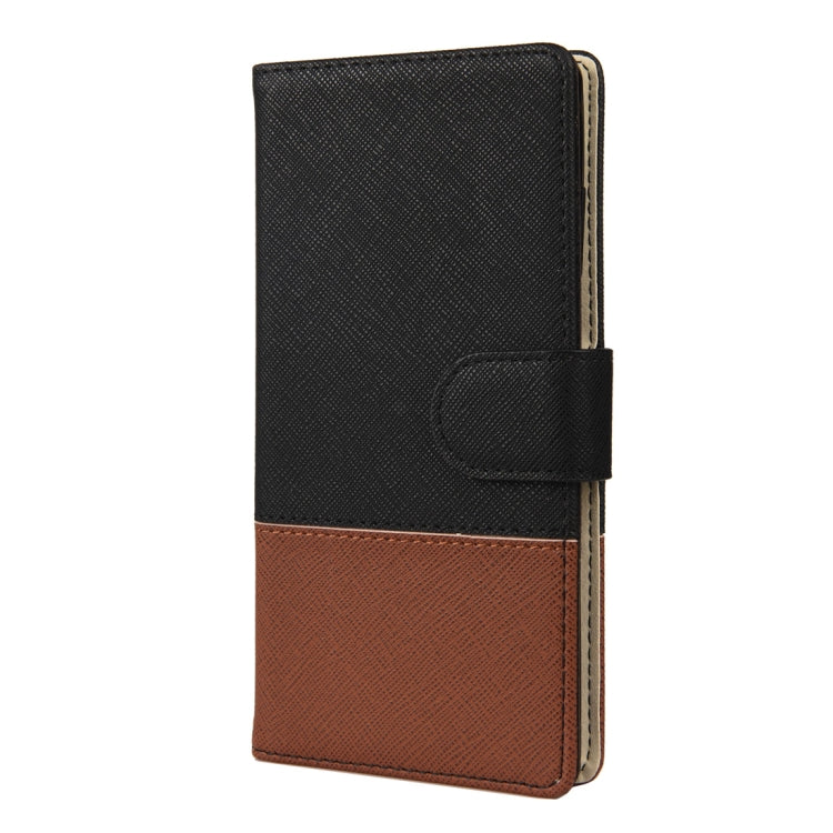 For Samsung Galaxy Note20 Color Splicing Horizontal Flip Leather Case with Holder & Card Slots & Wallet & Photo Frame
