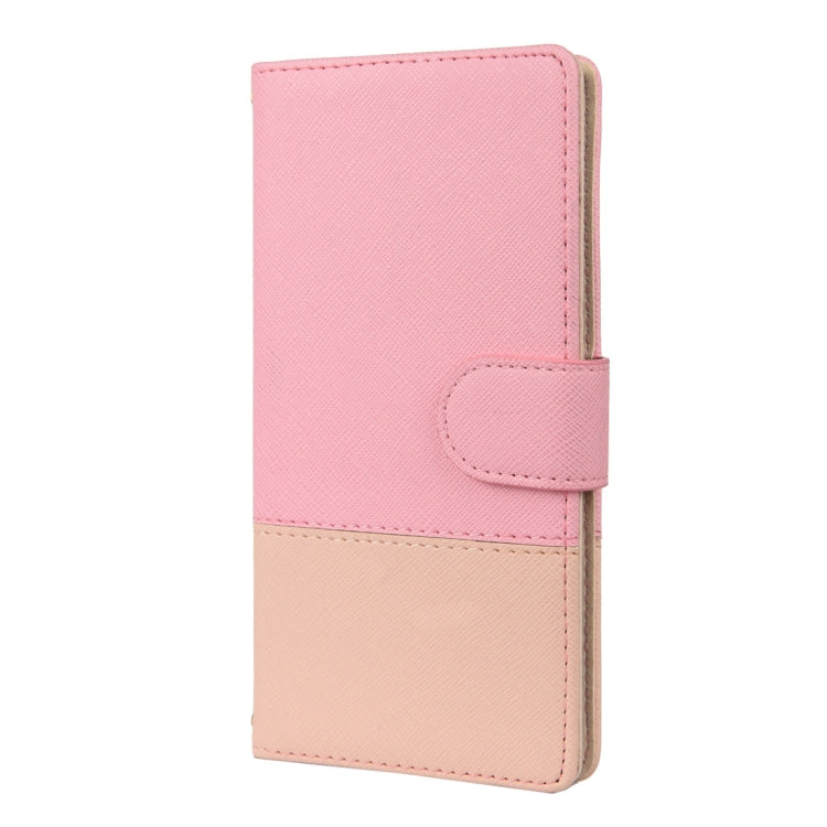 For Samsung Galaxy Note20 Color Splicing Horizontal Flip Leather Case with Holder & Card Slots & Wallet & Photo Frame