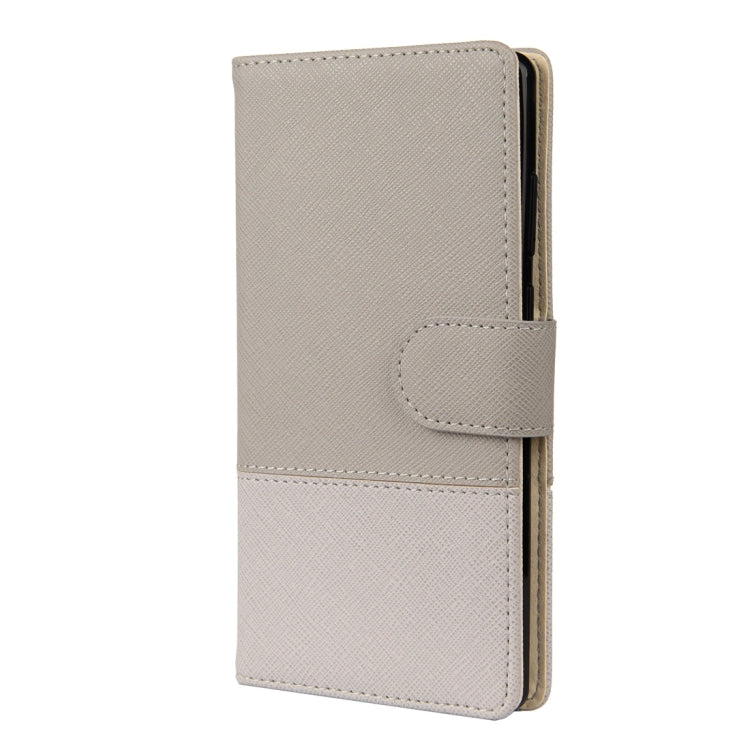For Samsung Galaxy Note20 Color Splicing Horizontal Flip Leather Case with Holder & Card Slots & Wallet & Photo Frame