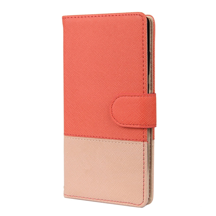 For Samsung Galaxy Note20 Color Splicing Horizontal Flip Leather Case with Holder & Card Slots & Wallet & Photo Frame