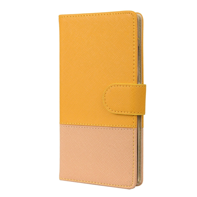 For Samsung Galaxy Note20 Color Splicing Horizontal Flip Leather Case with Holder & Card Slots & Wallet & Photo Frame